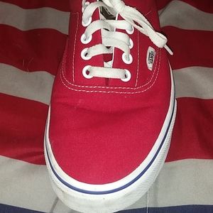 Check block tango red vans
